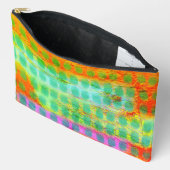 Pochette À Accessoires Art abstrait funky (Ouvrir)