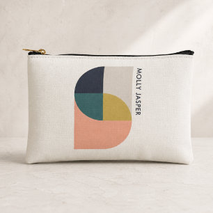 Pochette À Accessoires Art abstrait moderne élégant géométrique minimalis