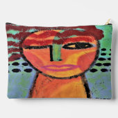 Pochette À Accessoires Art Abstrait original (Verso)