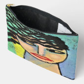 Pochette À Accessoires Art Abstrait original (Ouvrir)