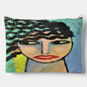Pochette À Accessoires Art Abstrait original (Verso)