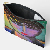 Pochette À Accessoires Art Abstrait original (Ouvrir)