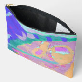 Pochette À Accessoires Art Abstrait original (Ouvrir)