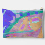 Pochette À Accessoires Art Abstrait original (Verso)