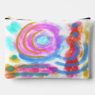 Pochette À Accessoires Art Abstrait original