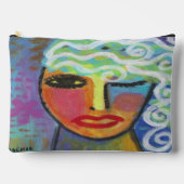 Pochette À Accessoires Art Abstrait original (Recto)