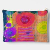 Pochette À Accessoires Art Abstrait unique à transporter (Verso)