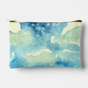 Pochette À Accessoires Art Aquarelle Nuages