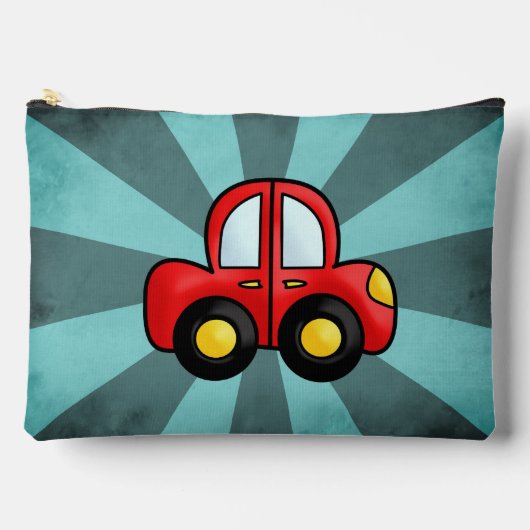Pochette À Accessoires Art Automobile Classique Impression Automobile Rét (Recto)
