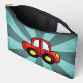 Pochette À Accessoires Art Automobile Classique Impression Automobile Rét (Ouvrir)