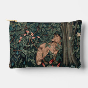 Pochette À Accessoires Art de faune de renard de verdure de William Morri