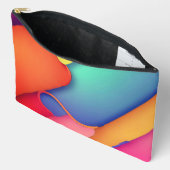 Pochette À Accessoires Art moderne, Dplis de couleurs (Ouvrir)