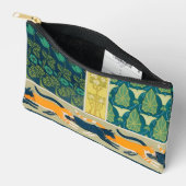 Pochette À Accessoires Art Nouveau Cats and Flowers (Ouvrir)