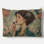 Pochette À Accessoires Art Nouveau Fleur Éternelle (Verso)