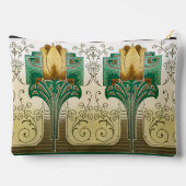 Pochette À Accessoires Art Nouveau Tulipes répétitives Style Motif Mariag (Verso)