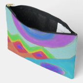Pochette À Accessoires Art numérique Abstrait original (Ouvrir)