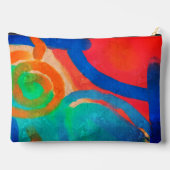 Pochette À Accessoires Art numérique Abstrait original (Verso)