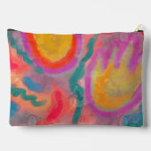Pochette À Accessoires Art numérique Abstrait original (Verso)