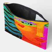 Pochette À Accessoires Art numérique Abstrait original (Ouvrir)