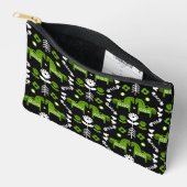 Pochette À Accessoires Art populaire de cheval scandinave (Ouvrir)