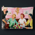 POCHETTE À ACCESSOIRES ART VINTAGE THÉ DE L'APRÈS-MIDI DES ANNÉES 1950<br><div class="desc">ART VINTAGE THÉ DE L'APRÈS-MIDI DES ANNÉES 1950</div>