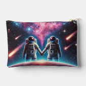 Pochette À Accessoires Astronaut Love Nebula Zipper Pouch (Verso)