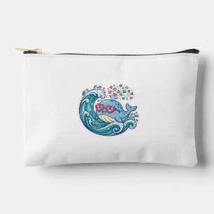Pochette À Accessoires Autocollant lunettes de soleil en forme de cœur de