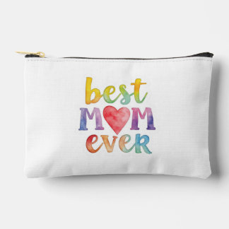 Pochette À Accessoires Autocollant vinyle personnalisé Meilleure Maman