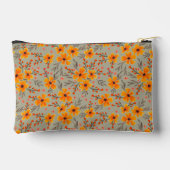 Pochette À Accessoires Automne Automne Floral Motif Sage Vert (Verso)