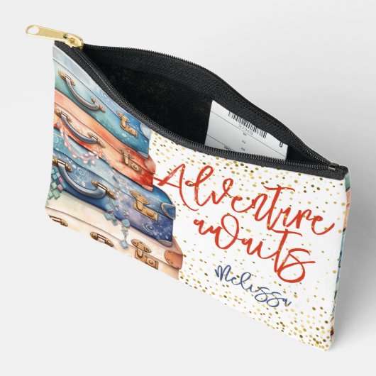 Pochette À Accessoires Aventure Attend (Ouvrir)