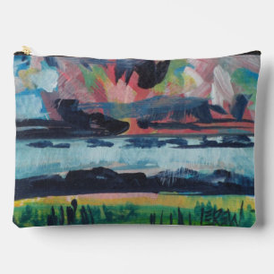 Pochette À Accessoires Averses Rapides 2 Peinture / Artiste Larry Lerew
