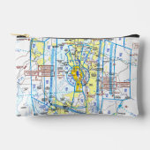 Pochette À Accessoires Aviation Chart Accessory Pouch (Recto)