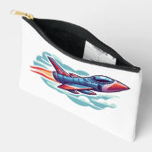 Pochette À Accessoires avion/avion de chasse (Ouvrir)