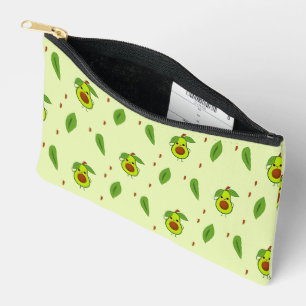 Pochette À Accessoires Avocat Cute kawaii vert