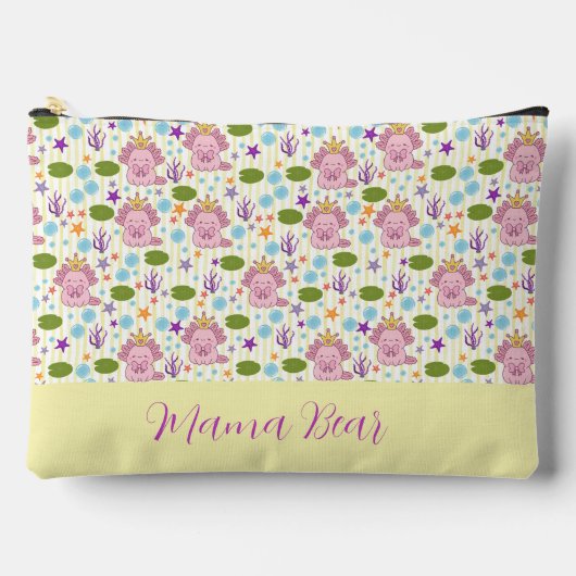 Pochette À Accessoires Axolotl Aquarium Girl (Recto)