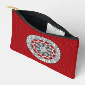 Pochette À Accessoires Aztec rencontre l'alien (Ouvrir)