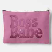 Pochette À Accessoires Babe Parties scintillant rose (Verso)
