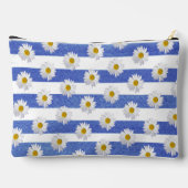 Pochette À Accessoires Baies Blanches Sur Bleues Aquarelles (Verso)