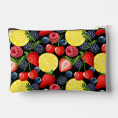 Pochette À Accessoires Baies et tranches de citrus (Verso)