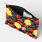 Pochette À Accessoires Baies et tranches de citrus (Ouvrir)