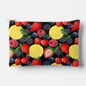 Pochette À Accessoires Baies et tranches de citrus (Recto)