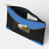 Pochette À Accessoires Bald Eagle Flyby Up Close (Ouvrir)