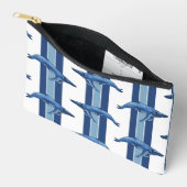 Pochette À Accessoires Baleine à bosse no 2 (Ouvrir)