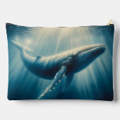 Pochette À Accessoires baleine côtière/marine (Verso)