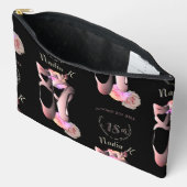 Pochette À Accessoires Ballerina Toe Chaussures Custom Event (Ouvrir)