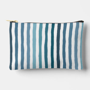Pochette À Accessoires Bandes dessinées à la main dans les tons bleu d'in