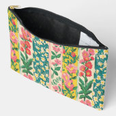 Pochette À Accessoires Bandes florales (Ouvrir)