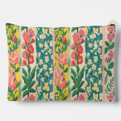 Pochette À Accessoires Bandes florales (Verso)