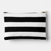 Pochette À Accessoires Bandes noires et blanches (Verso)