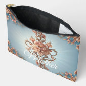 Pochette À Accessoires Baroque Rose Print Cut Sew Bag (Ouvrir)